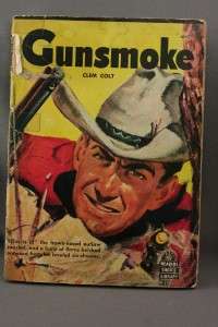 Vintage PB Cowboy Western Pulp Novel GUNSMOKE Clem Colt # 29  
