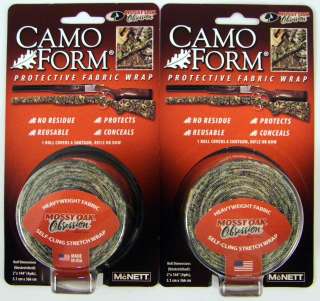   Mossy Oak Obsession Camouflage Gear Wrap Protective Cling Tape  