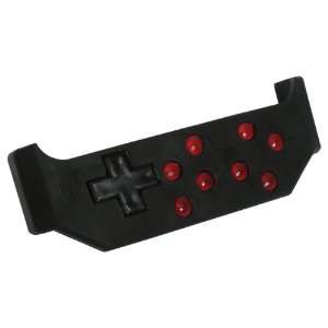  Game Gripper   Samsung Moment Game Controller, Red Buttons 