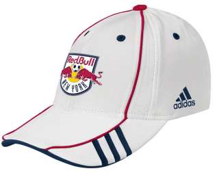 Red Bull New York White adidas Soccer Authentic Player Flex Hat  