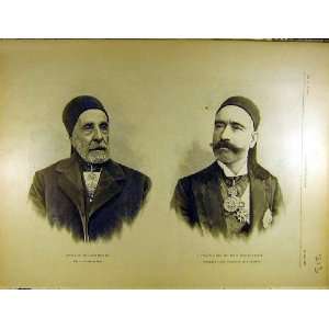  1902 Portrait Tunisia Sidi Ali Mohamed French Print