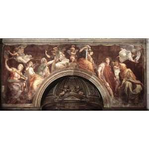  The Sibyls 16x8 Streched Canvas Art by Raphael