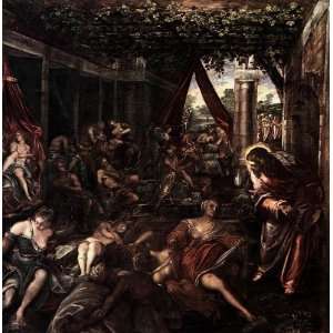  FRAMED oil paintings   Tintoretto (Jacopo Comin)   24 x 24 