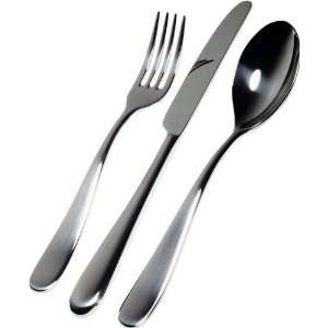  Nuovo Milano Steel Mirror Polished Cutlery Set by Ettore 