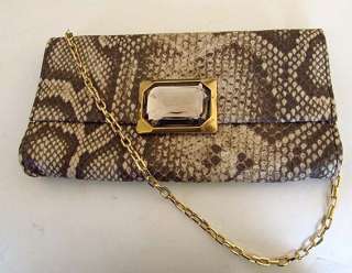 dust bag furla flap closure coin purse card holder snake embossed 