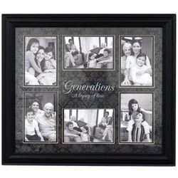 Multi Generation Family Legacy 6 Photo Collage Frame  