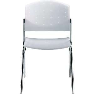  Eddy 4 Post Chrome Stack Side Chair