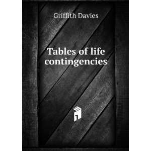  Tables of life contingencies Griffith Davies Books