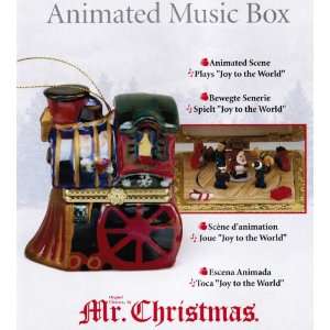  Mr. Christmas Animated Music Box   Train