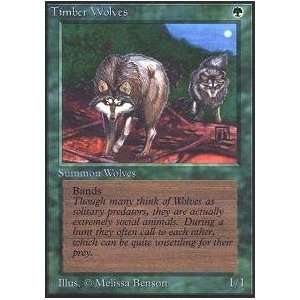  Magic the Gathering   Timber Wolves   Beta Toys & Games