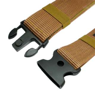 Tactical Combat CQB Rescue Rigger Load Bearing Belt Tan  