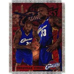  Shaq ONeil #33 Cleveland Cavaliers NBA Woven Tapestry 