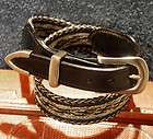Vintage Wide Brown Leather Belt Size 42 items in Red Cello Cat Bazaar 