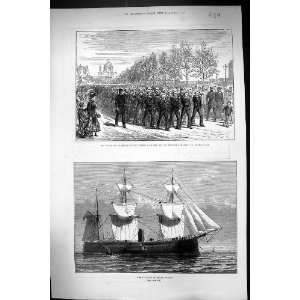 1877 Royal Naval Artillery Volunteers Soldiers Japanese 