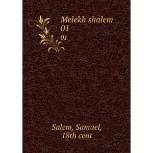 Melekh shalem. 01 Samuel, 18th cent Salem  Books