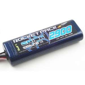  Rocket Pack LiFe 2900 6.6V 40C Carbon Case w/ TRA Toys 