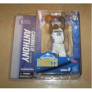   NBA Series 8  Carmelo Anthony   White Jersey Toys & Games