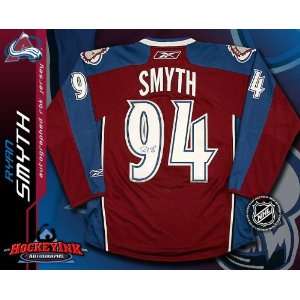  Ryan Smyth Colorado Avalanche Maroon Reebok Premier Jersey 