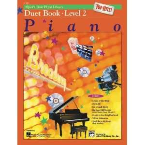  Alfreds Basic Piano Course Top Hits Duet Book, Bk 2 