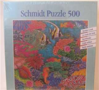 Schmidt Silk Jigsaw Puzzle 500 Coral Reef Fish  