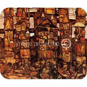   Shrines in the Forest II Egon Schiele Art MOUSE PAD