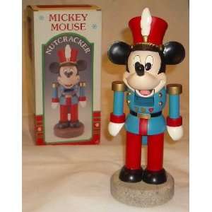  Disneys Wooden Mickey Mouse Nutcracker 