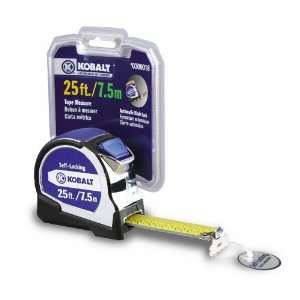  Kobalt 25L Self Locking Chrome Pro Tape Measure KBSL21425 