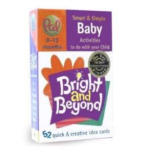  Bright & Beyond Interactive Baby Activity Cards   0 to 12 