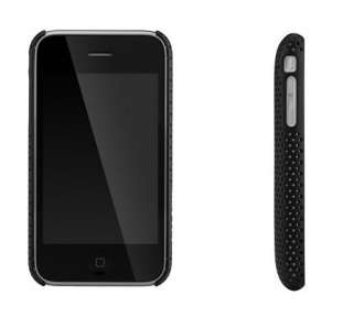 2x Black & white Perforated case back cover for iphone 3G 3GS