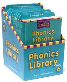 Kindergarten Houghton Mifflin Reading Phonics Library  