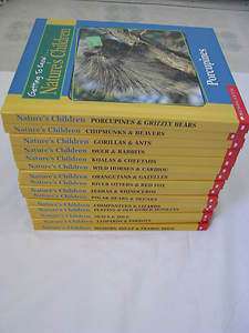 Scholastic Natures Children Book Lot Of 15 Double Books, 30 Animals 