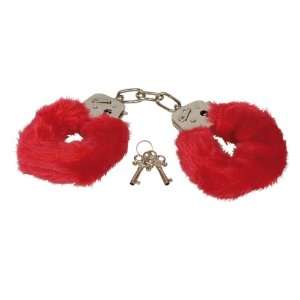  Love Cuffs Furry   Red: Health & Personal Care