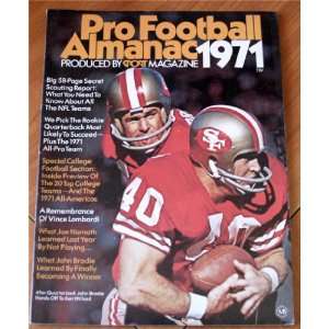  Pro Football Almanac 1971 Big 58 Page Secret Scouting 
