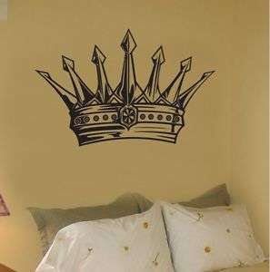 Vinyl Wall Decal Sticker Kings Crown Kids Room 21x31  