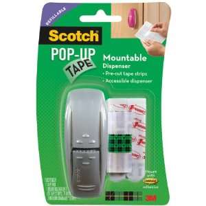  Scotch Pop Up Mountable Tape Dispenser Pre Cut Str 
