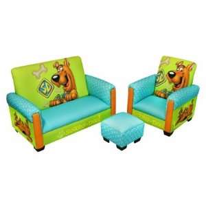  Warner Brothers Scooby Doo Deluxe Toddler Sofa, Chair and 