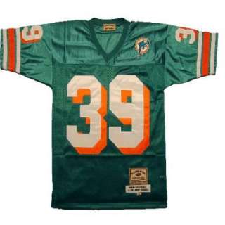 Larry Csonka #39 Miami Dolphins Green Sewn Throwback Mens Size Jersey 