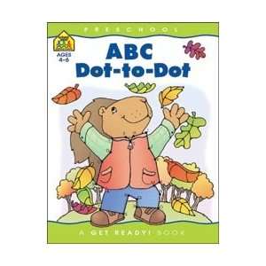  School Zone Preschool Workbooks 32 Pages Abc Dot To Dot 