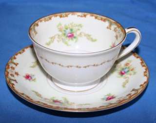 Vintage Sango Regal Gold China Dinnerware Cup and Saucer (s)
