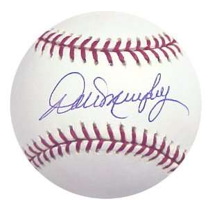  MLB Braves Dale Murphy # 3 Autographed Baseball Sports 