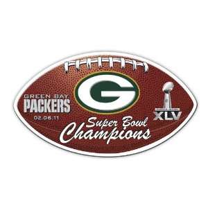  Green Bay Packers SB45 Champs 12 Magnet Sports 
