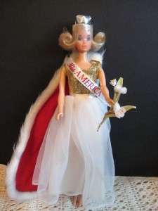 Lovely 1973 Barbie Miss America  