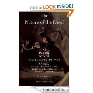   Meaning of the Word Satan William Ashdowne   Kindle Store