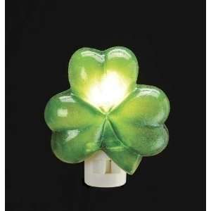  Irish Green Shamrock St. Patricks Day Novelty Night Light Home