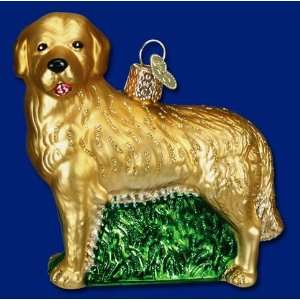 GOLDEN RETRIEVER DOG Ornament Old World Christmas NEW:  