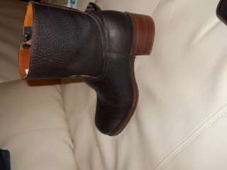 FRYE Designer MENS Leather Brown Work Boots 9 M  