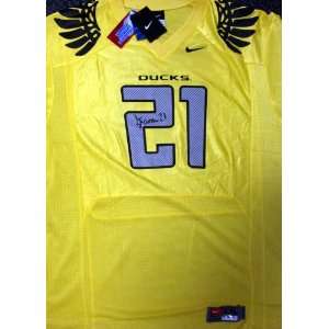   Oregon Ducks Yellow Jersey PSA/DNA RookieGraph: Sports Collectibles