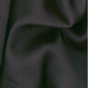  58 Wide Peau de Soie Satin Fabric Charcoal By The Yard 