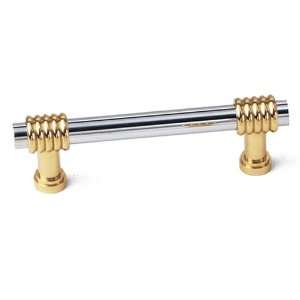  Laurey 40226 Gleaming Solid Brass 3 Inch Pull, Chrome with 