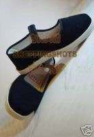 chinese canvas sailcloth sacking cloth shoes 062603 bl  